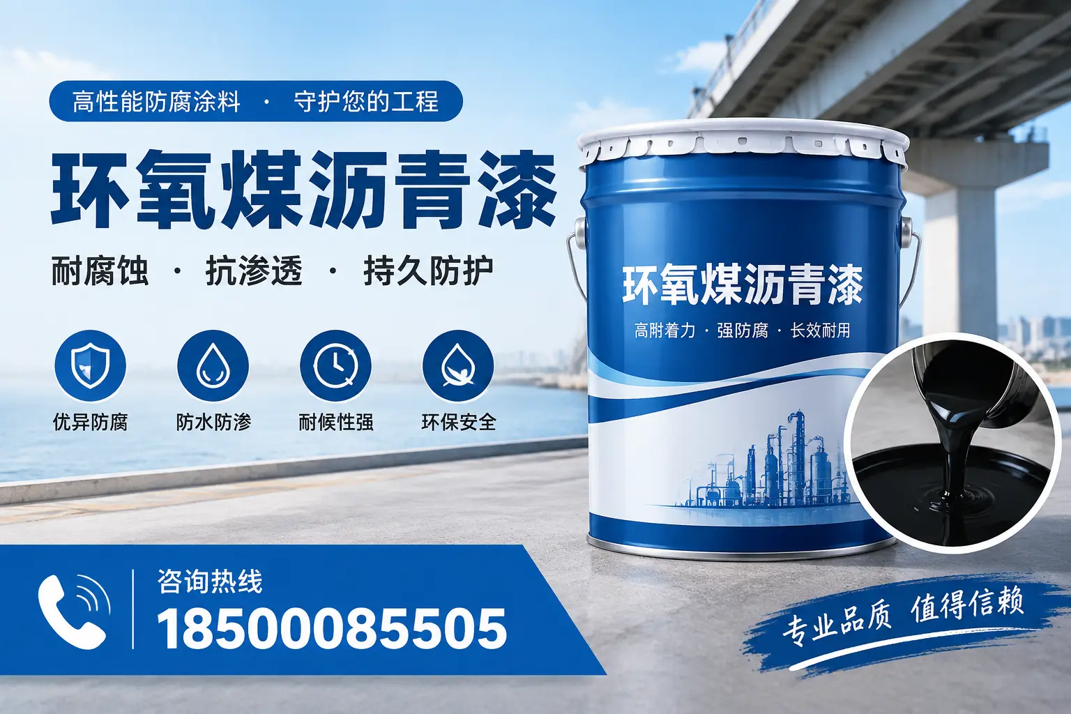 如何确保环氧煤沥青漆施工质量？乌兰察布用户的质量控制
